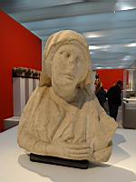 Statue, Deisis (Nicola Pisano, Pise decor exterieur du baptistere, v 1270-1278, Marbre)(1)